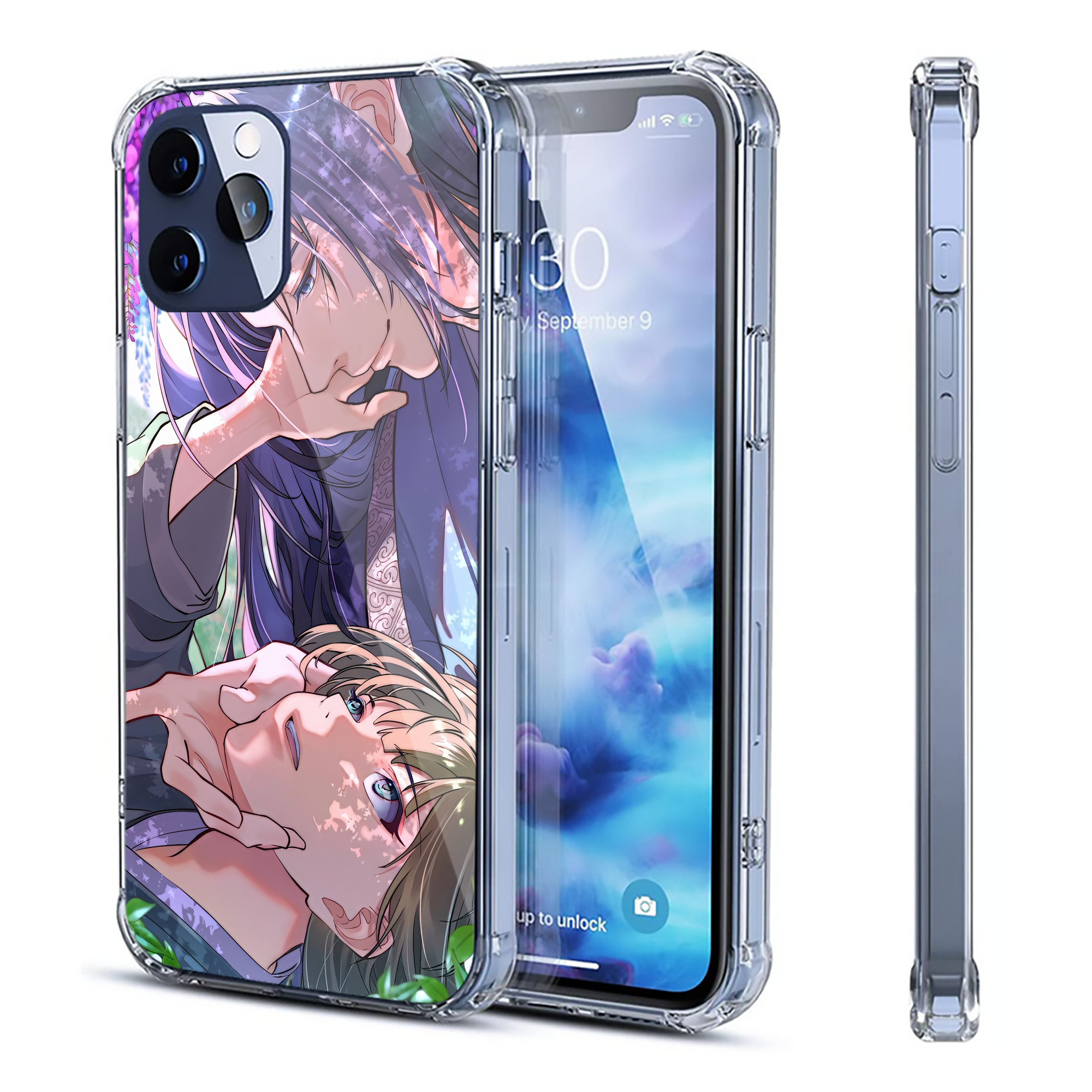（画像用） 薬屋のひとりごと The Apothecary Diaries 【iPhone 12シリーズ対応】透明スマホケース（クリアソフトケース）